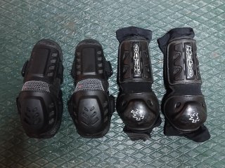 Set de Rodilleras y Coderas para Moto