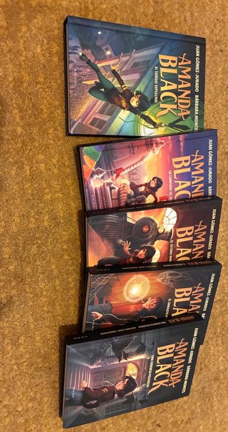 Colección5 libros amanda black
