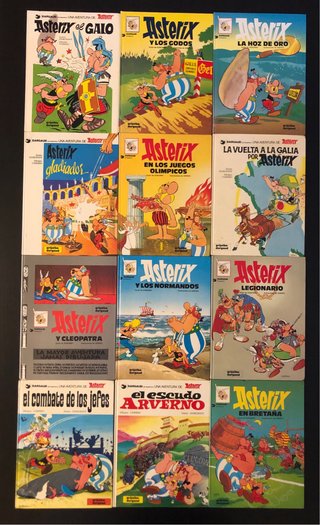 Colección completa Astérix