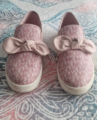 Zapatillas Michael Kors Rosa con Lazo