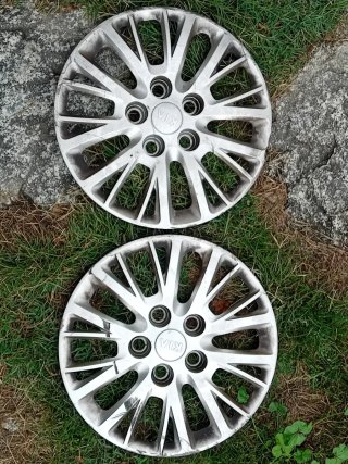 2 Tapacubos Originales KIA