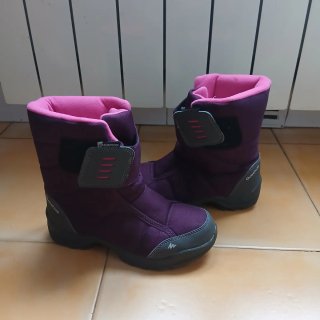 Botas de Nieve Quechua Moradas