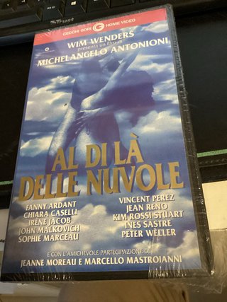 VHS Al di là delle nuvole - Antonioni/Wenders
