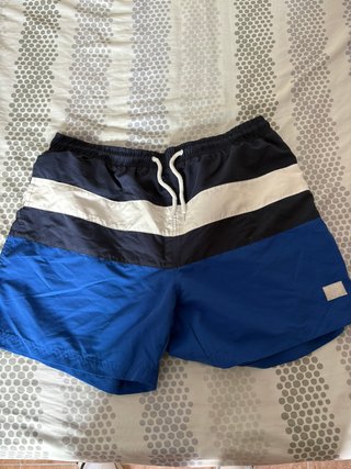 Bañador Negro y Azul Talla XXL