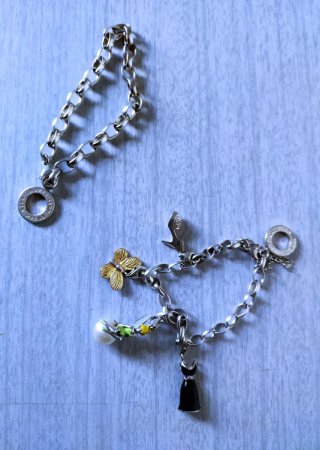 Pulsera Thomas Sabo Charm Club con 4 Dijes