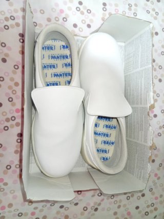 Zapatos de seguridad Panter blancos