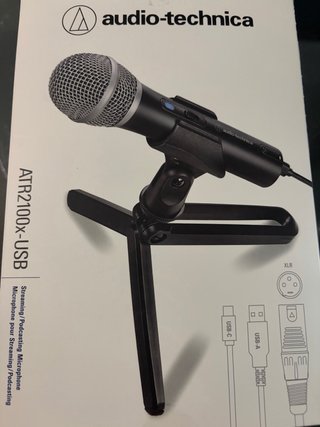 Micrófono Audio-Technica ATR2100x-USB en garantia