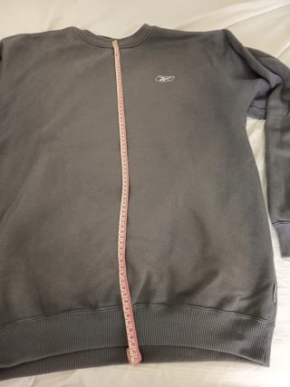 Sudadera Reebok Gris Talla XL