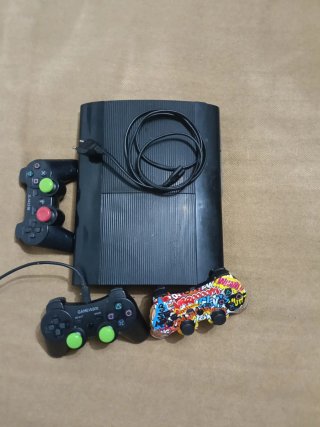 Consola PlayStation 3 (PS3) Slim con 2 mandos