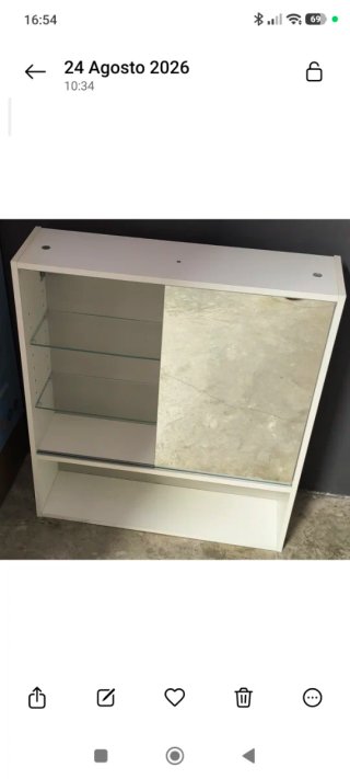 Mueble de baño con espejo