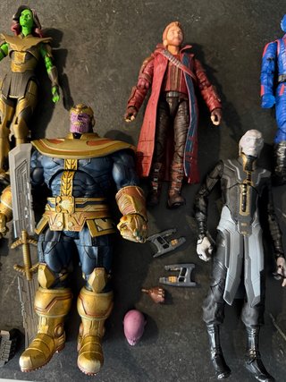 Lote Figuras Thanos Marvel Legends