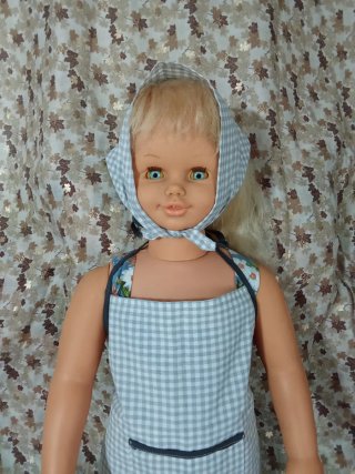 Delantal y Pañuelo Castañera Infantil