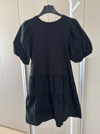 Vestido Negro Zara Talla M