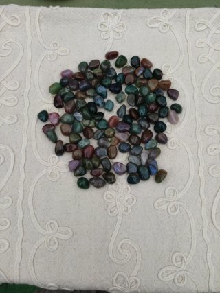 Cuentas de Piedra Natural Multicolor