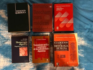 Lote libros de medicina
