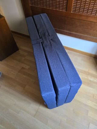 Colchón Plegable Azul