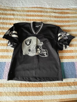 Camiseta Fútbol Americano Raiders Talla M