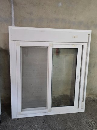 Ventana Climalit con Persiana y Mosquitera