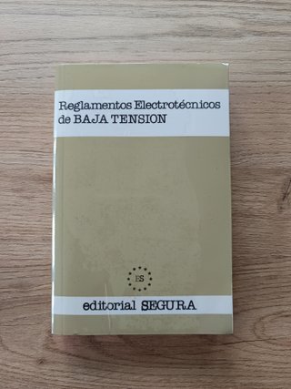 Libro Reglamentos electrotécnicos de baja tensión