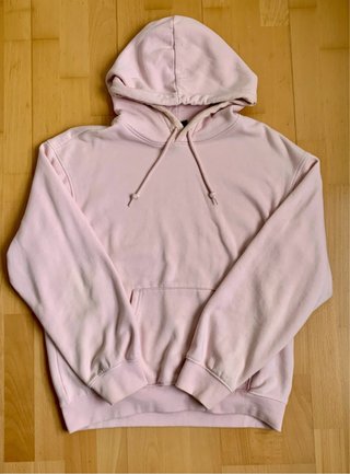 Sudadera H&M Rosa con Capucha Talla S hombre