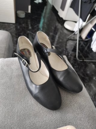 Zapatos de Flamenco Negros Talla 37