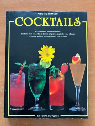 Libro coctelería Hilton Milano