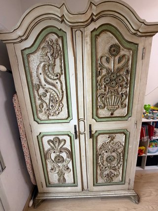 Armario Antiguo Barroco de Madera
