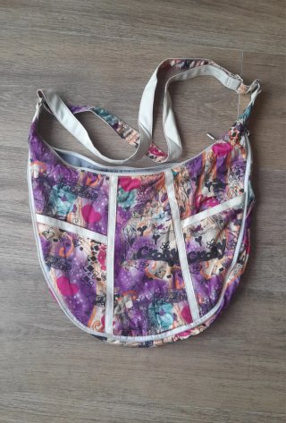 Bolso Bandolera Estampado Multicolor