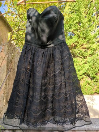 Vestido palabra de honor NAF NAF Talla XS