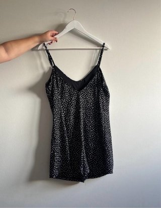 Mono corto negro con estampado