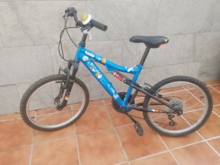 Bicicleta Infantil Teens Azul