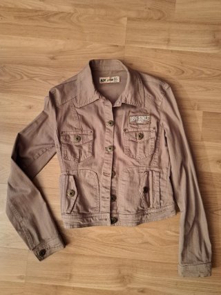 Cazadora Bershka Marrón Talla M