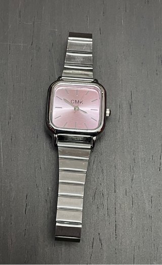 Reloj de Pulsera con Esfera Rosa
