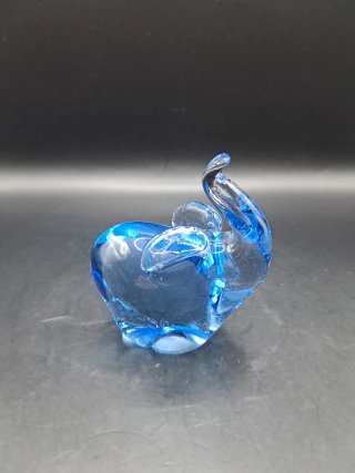 Elefante de Cristal de Murano Azul
