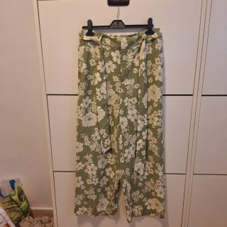 Pantalón Pata Ancha Estampado Floral