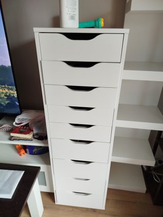 Cajonera Alex Ikea Blanca, nueva
