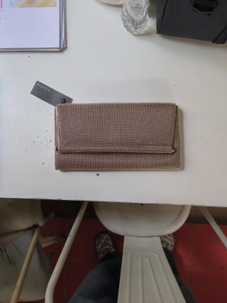 Bolso de mano Parfois dorado