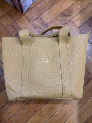 Bolso Lacoste Amarillo
