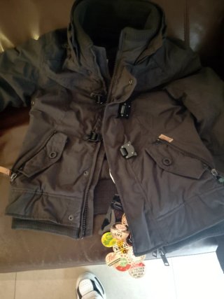 Chaqueta Khujo Negra