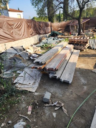 Planchas para Andamio.18 unidades de 3 Metros