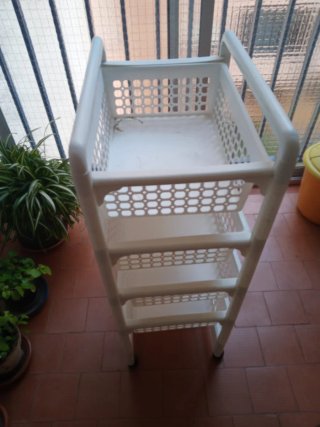 Carrito Frutero Blanco