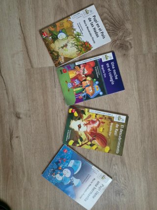 Colección de 4 libros Barco de Vapor