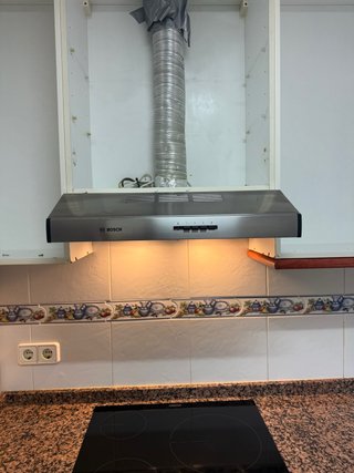 Campana extractora Bosch de acero