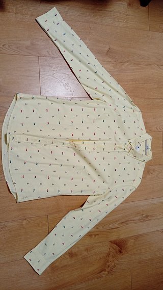 Camisa Estudio Classic Amarilla Talla M