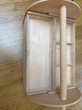 Caja de ordenación infantil de madera IKEA