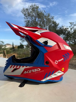 Casco Acerbis X-Track MIPS Rojo/Azul Talla L