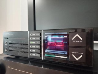 Amplificador Pioneer A-X700 Revisado y limpio