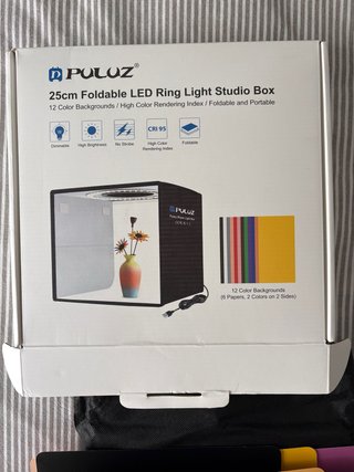 Mini Caja de Luz LED Puluz 25cm