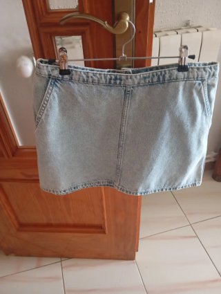 Minifalda vaquera azul