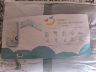 Edredón Protector para Cuna 120x60 cm